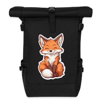 Renard - Sac à dos roll top - noir - Devant