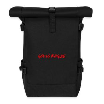 GOING ROGUE - Roll Top Backpack - black - Front