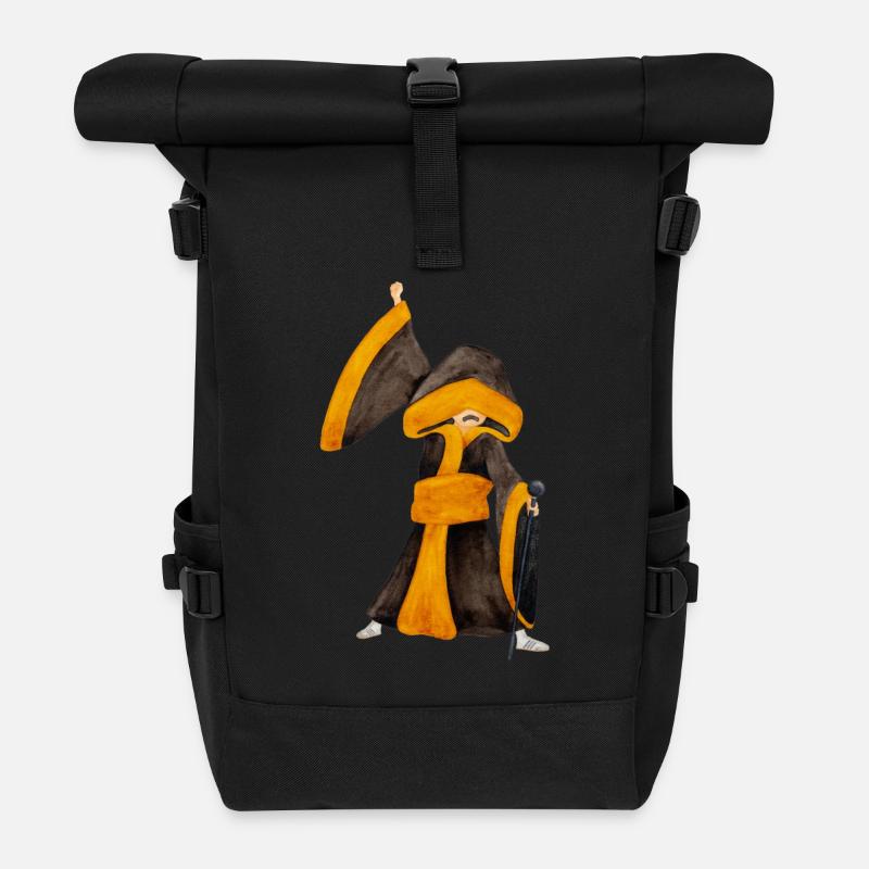 Münchner Mercury Kindl – Tribute to Freddie - Rolltop Rucksack - Schwarz
