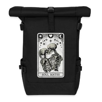 Soul Mates Tarot - Roll Top Backpack - black - Front