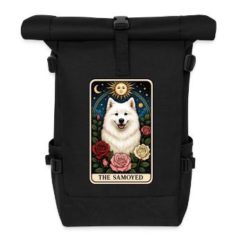 Samojede - Rolltop Rucksack - Schwarz - Vorne