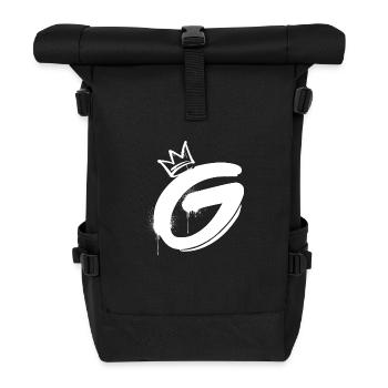 G - Rolltop Rucksack - Schwarz - Vorne