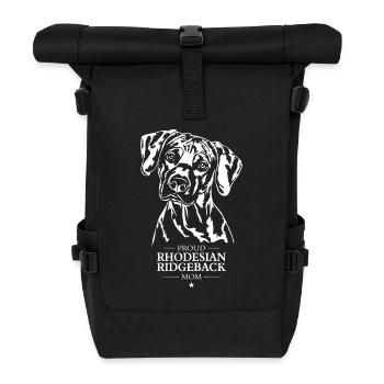 Rhodesian Ridgeback Maman Chien Chien Wilsigns - Sac à dos roll top - noir - Devant