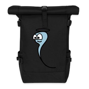 Good sperm - Roll Top Backpack - black - Front