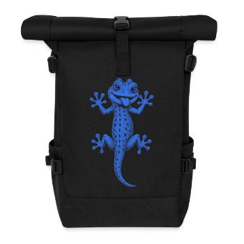 Gecko - Rolltop Rucksack - Schwarz - Vorne