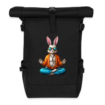 Hase Yoga - Rolltop Rucksack - Schwarz - Vorne