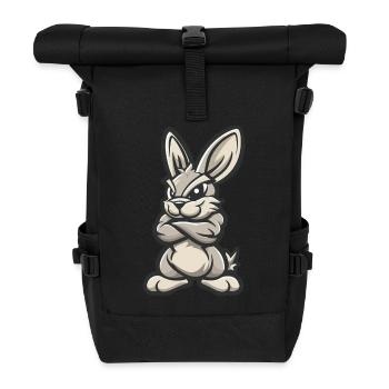 Bande dessinée Hase Rabbit - Sac à dos roll top - noir - Devant