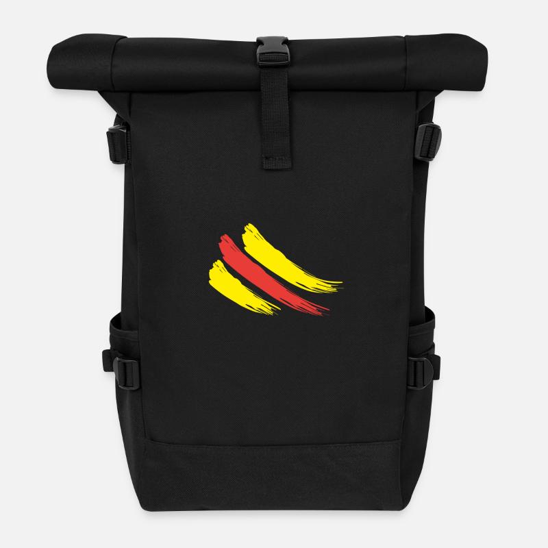 Baden - Rolltop Rucksack - Schwarz