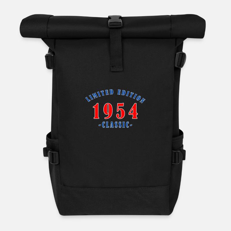 1954 - Sac à dos roll top - noir