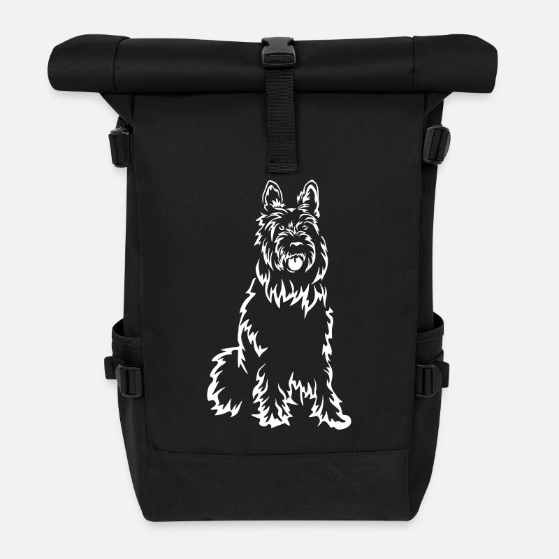 Picard "Black Edition" - Rolltop Rucksack - Schwarz