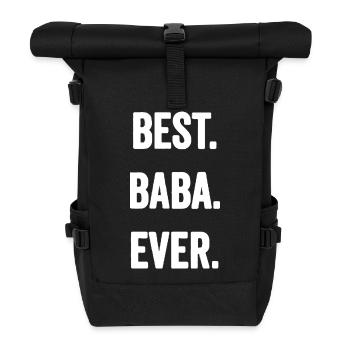 Best Baba Ever Bold - Roll Top Backpack - black - Front