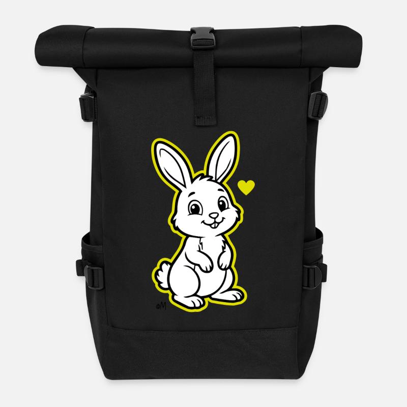 Suzy_the_Rabbit - Sac à dos roll top - noir