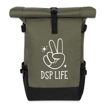 Direct Support Professional - Roll Top Backpack - olive/black - Front