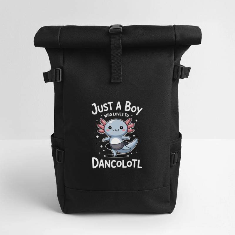 Juste un garçon qui aime la danse Ballet Danseuse Cadeau Sac à dos roll top