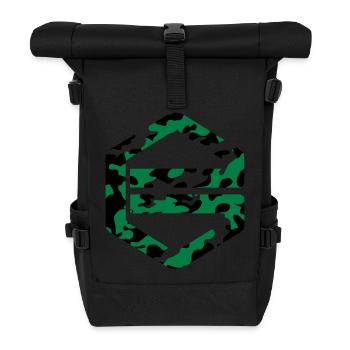 FC Groningen - Rolltop Rucksack - Schwarz - Vorne