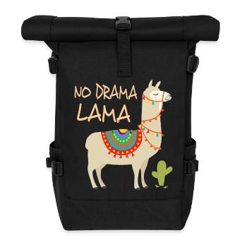 Drama Lama 2 - Roll Top Backpack - black - Front