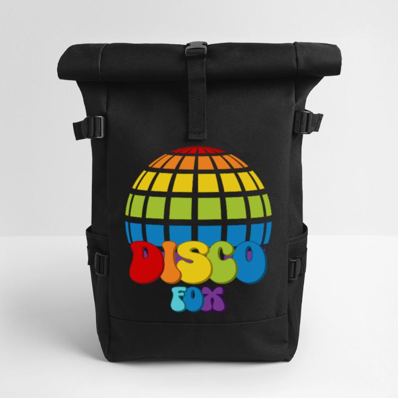 Disco Fox Boule Disco Groovy Discothèque Discofox Sac à dos roll top