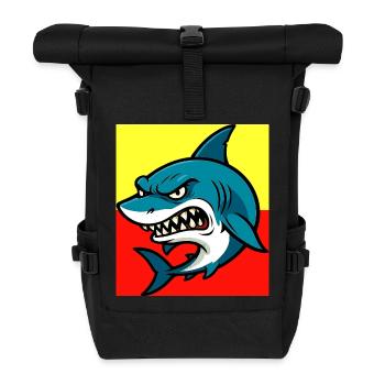 Hai - Rolltop Rucksack - Schwarz - Vorne