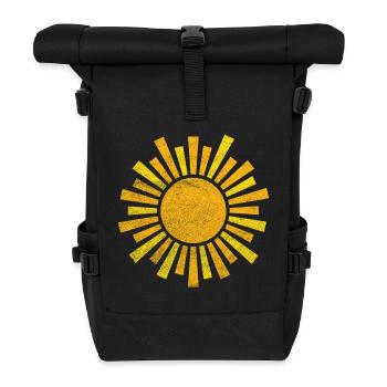Sun - Roll Top Backpack - black - Front