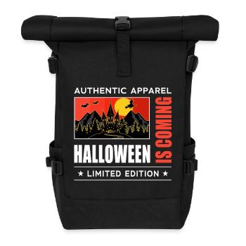 Halloween is coming - Roll Top Backpack - black - Front