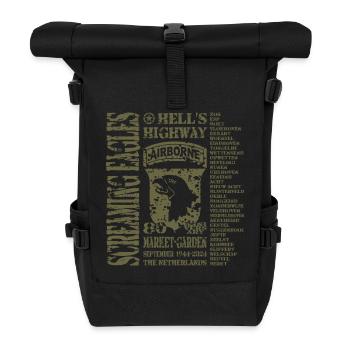AVM 101st Airborne 80th Market Garden 1944 Holland - Roll Top Backpack - black - Front