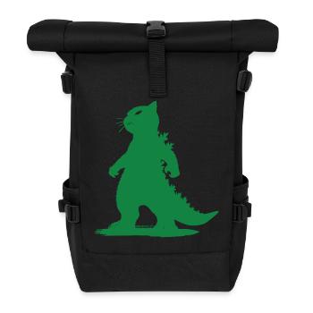 Chats Kajiu Design pour le chat monstre - Sac à dos roll top - noir - Devant