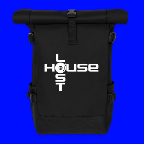 Lost In House Logo 1 - Roll Top Backpack