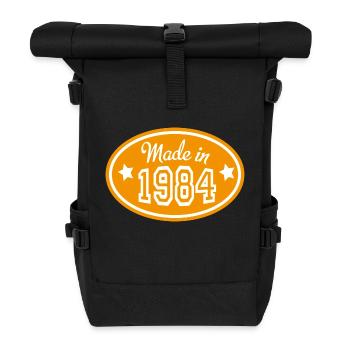 1984 - Rolltop Rucksack - Schwarz - Vorne