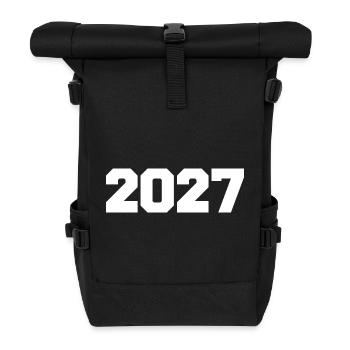 2027 - Rolltop Rucksack - Schwarz - Vorne