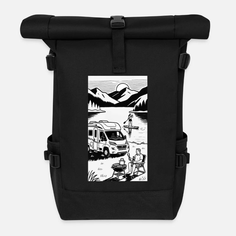 IMG 20250820 214746 - Rolltop Rucksack - Schwarz