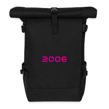 2006 Neon Horizonte - Rolltop Rucksack - Schwarz - Vorne