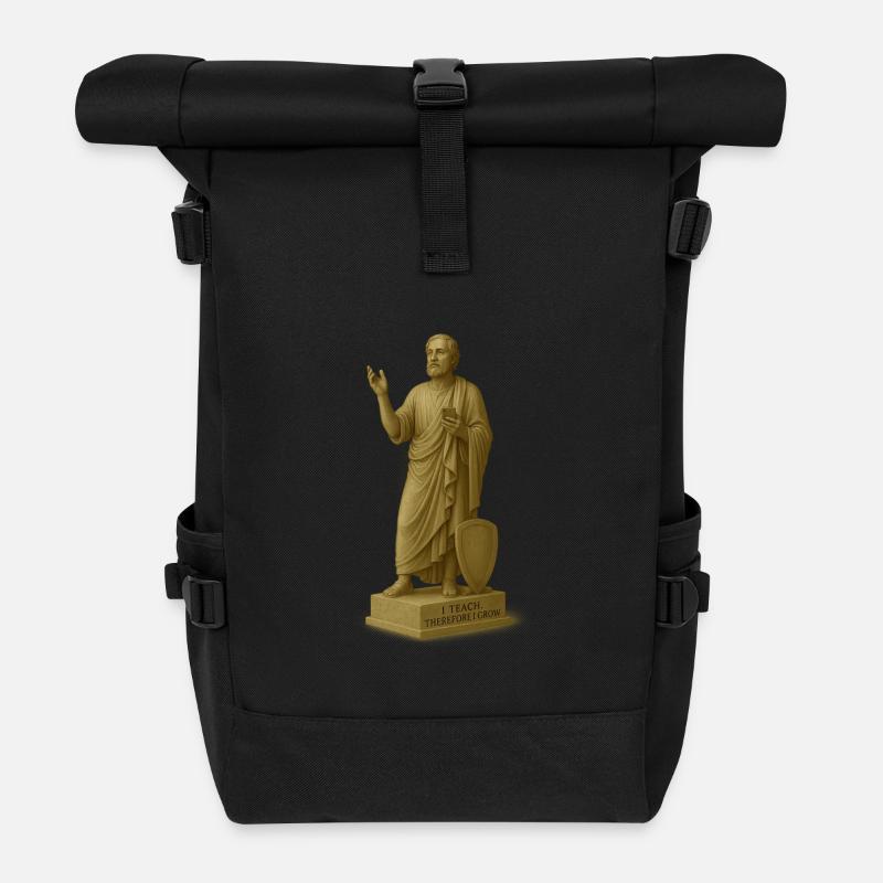Enseigner la philosophie avec un smartphone - Sac à dos roll top - noir