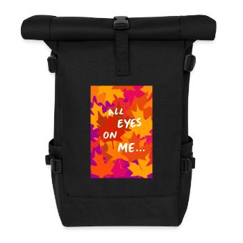 Tous les regards sur moi automne - Sac à dos roll top - noir - Devant