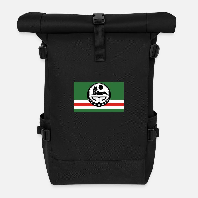 Ichkeria - Rolltop Rucksack - Schwarz