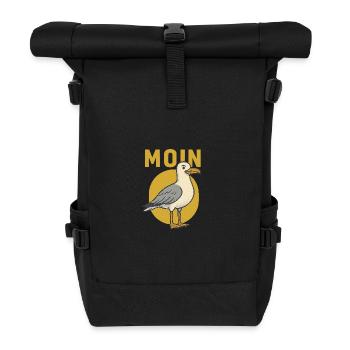Moin Seagull - Roll Top Backpack - black - Front