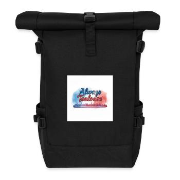 Always Toulouse - Rolltop Rucksack - Schwarz - Vorne
