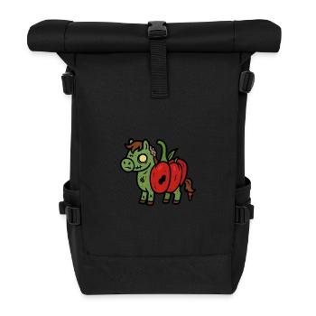 Pferdrika - Roll Top Backpack - black - Front