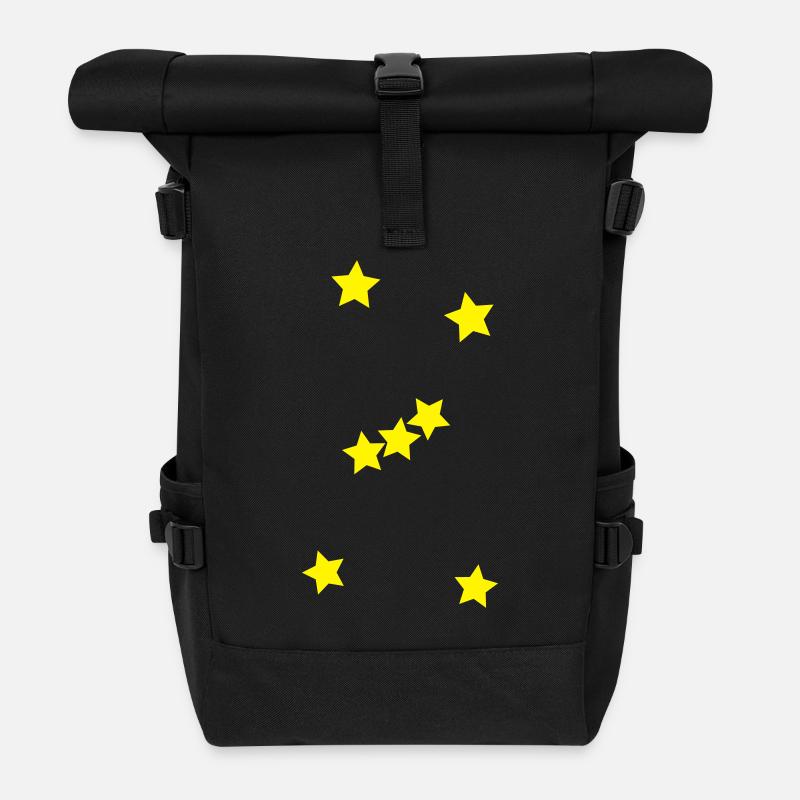 Orion - Rolltop Rucksack - Schwarz