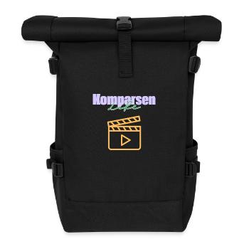 Komparse Komparsen Life Film Extras Background - Rolltop Rucksack - Schwarz - Vorne