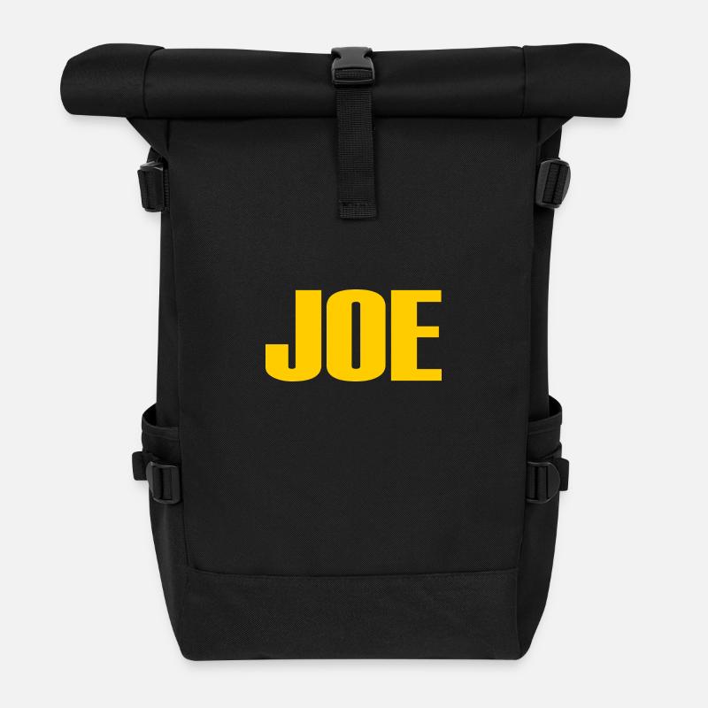 Joe - Rolltop Rucksack - Schwarz