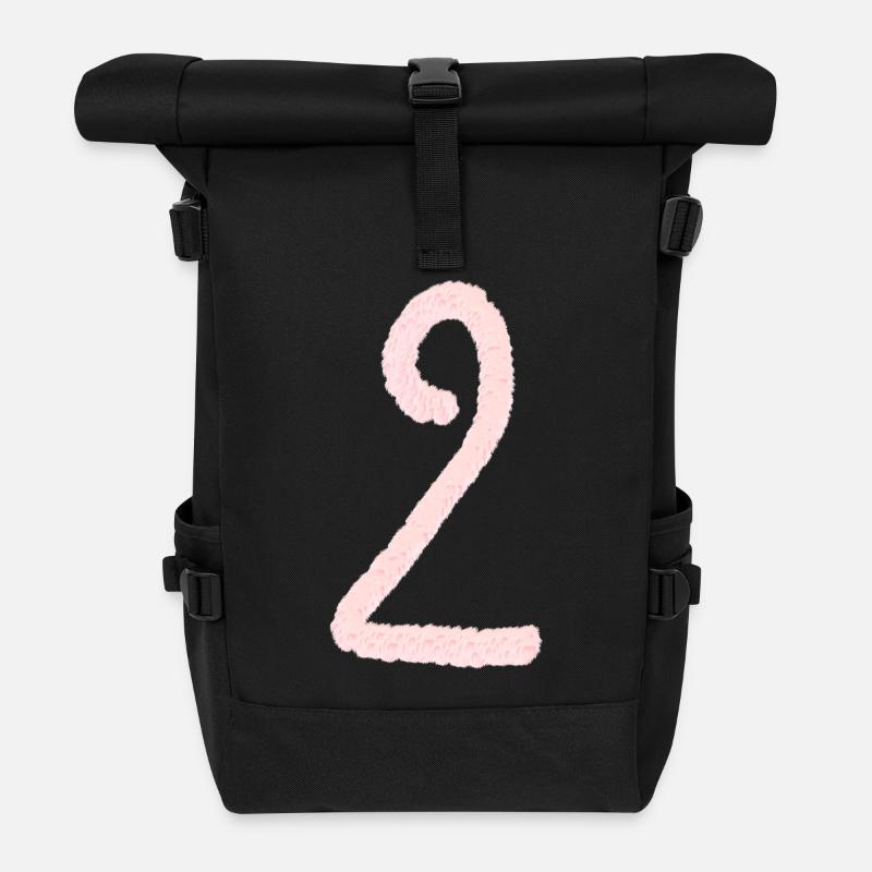 Abbildung 2 - Rolltop Rucksack - Schwarz