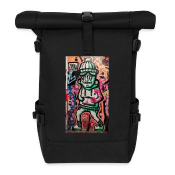 Special Bro - Rolltop Rucksack - Schwarz - Vorne