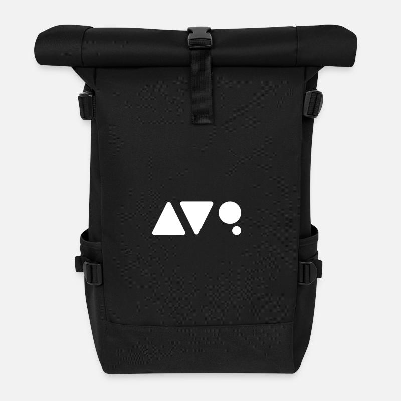 AVR - Sac à dos roll top - noir