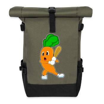 Carotte Baseball Batte de baseball - Sac à dos roll top - olive/noir - Devant