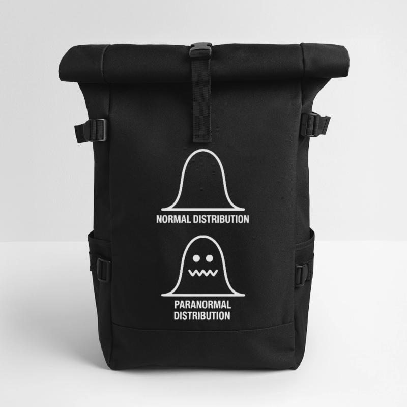  Math Statistics Normal Paranormal Distribution Rolltop Rucksack