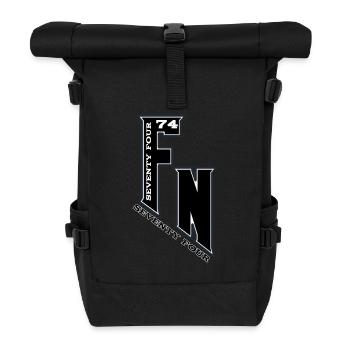 Monogram FN74 Emblème Urbain - Sac à dos roll top - noir - Devant