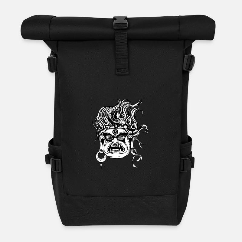 Bhairab - Rolltop Rucksack - Schwarz