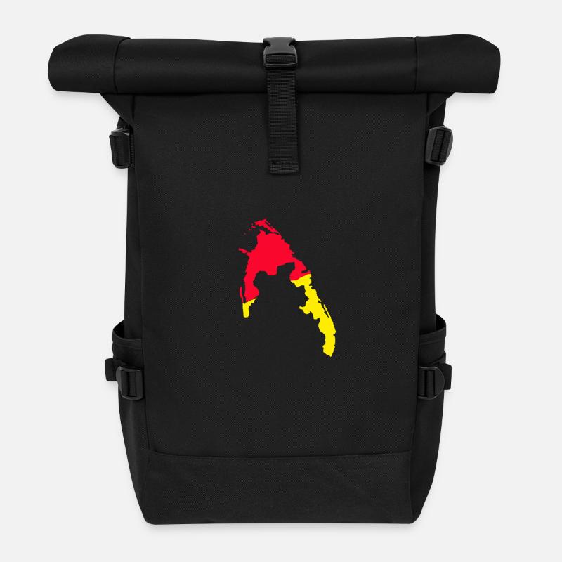eemap.png - Rolltop Rucksack - Schwarz