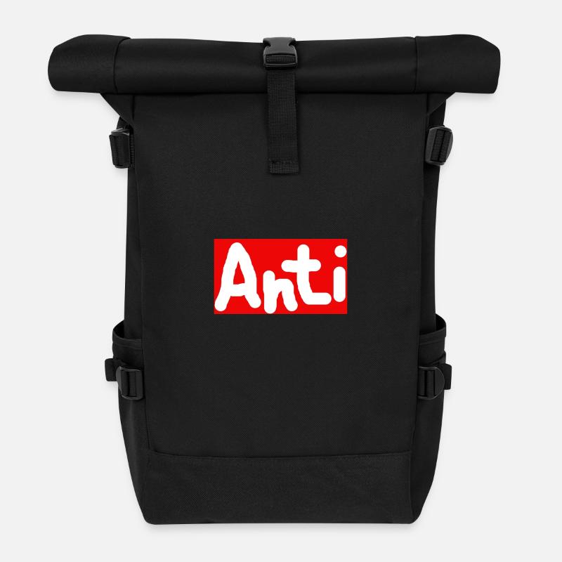 Anti - Rolltop Rucksack - Schwarz