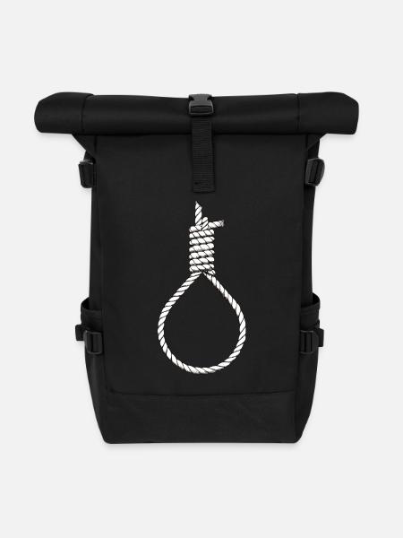 noose - Rolltop Rucksack - Schwarz